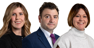 We recruited three new senior members to our legal team: Alexandra Withers (North East), Brett Eales (South West) and Kelly Jordan joining our Business Development team.